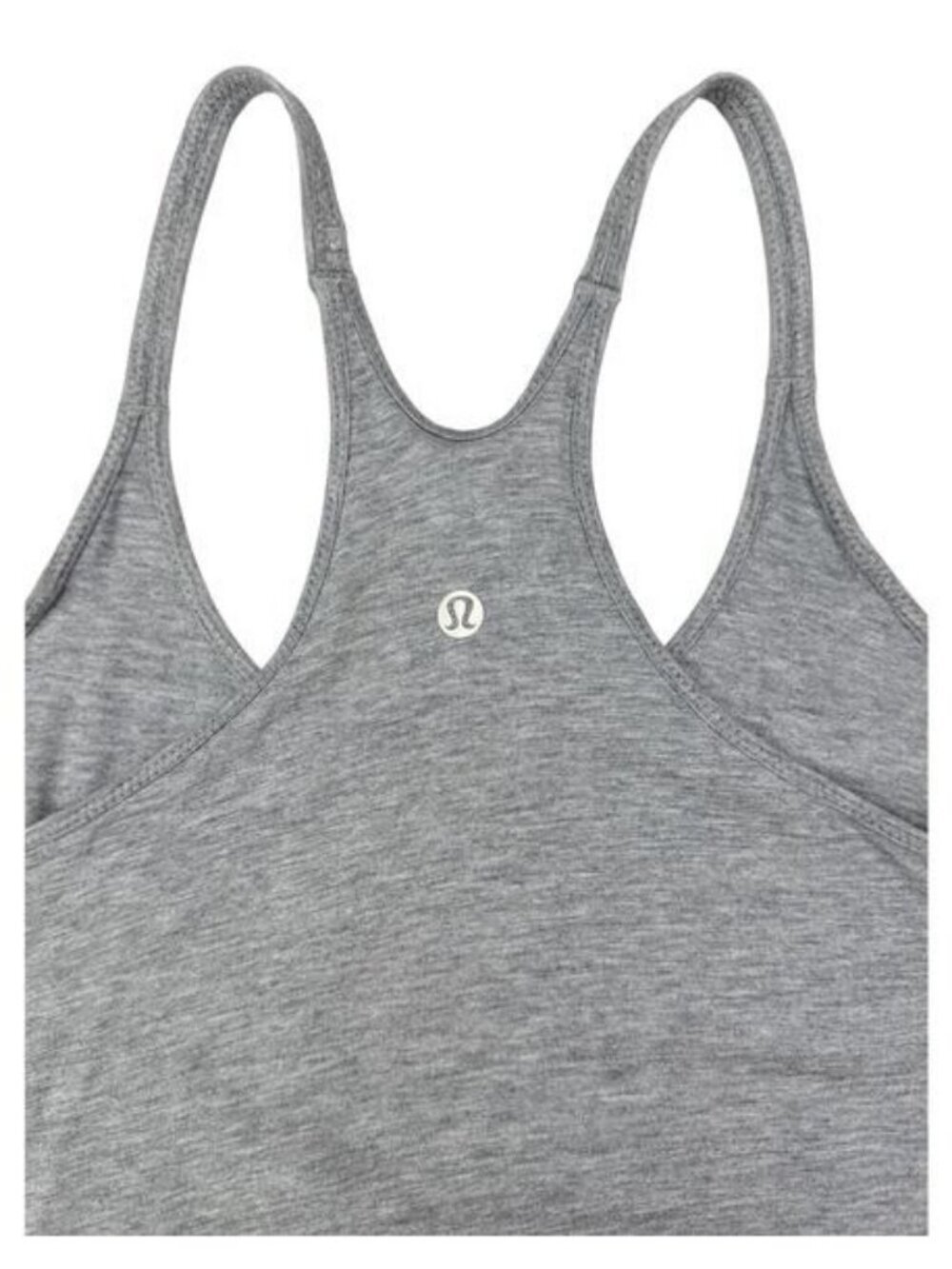LULULEMON RARE Beach To Studio Vitasea Asymmetrical Hem Dress Size 4 Gray - Picture 4 of 4